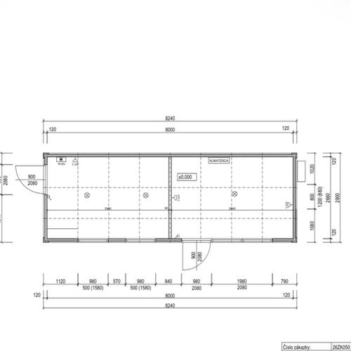 Moderný modul 8,24 x 2,90 m – fotografia 7